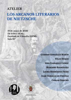Atelier "Los arcanos literarios de Nietzsche", 19 de mayo 2026